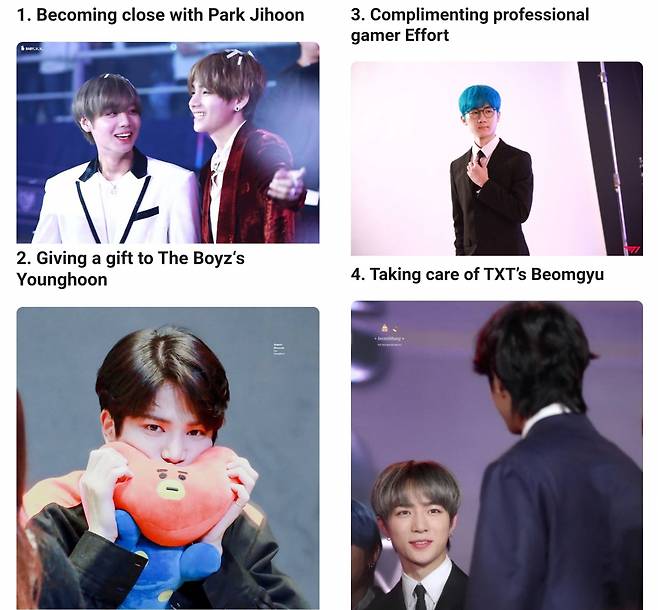 박지훈·영훈·범규·이상호..방탄소년단 뷔 팬보이들이 소원을 이룬 4가지 순간들