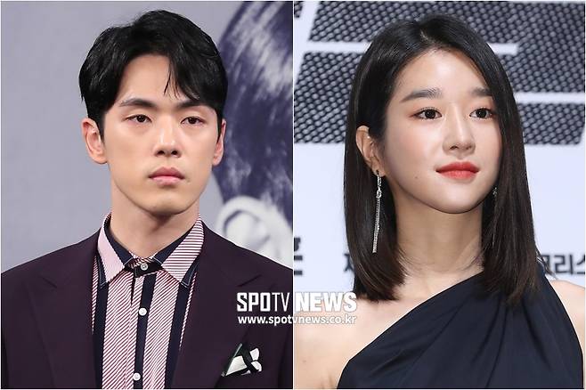 ▲ 김정현(왼쪽) 서예지. ⓒ스포티비뉴스DB