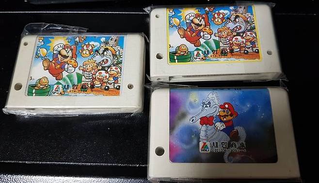 (이미지 까지 닌텐도 슈퍼마리오를 그대로 차용.. 3는 양심이 있었는지 직접 그린 듯)