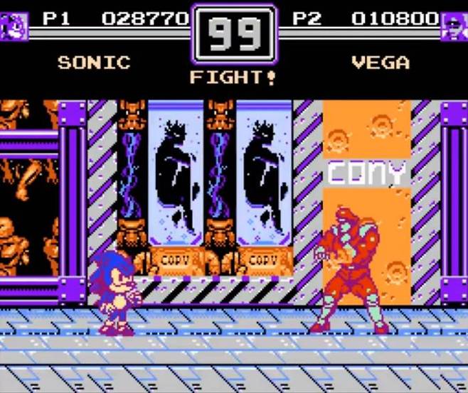 (소닉과 바이슨의 대결!! 세상 어디에서도 볼 수 없던 대결이 펼쳐진다)