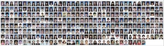 2015년 4월 15일 조용신 진보당 공동대표는 세월호 희생자 사진을 받아 같은 크기의 영정으로 편집하는 작업을 진행했다. 당시 조 대표는 ″잔인한 작업이었다. 희생자 한명씩 눈을 바라보다 보니 마음이 아프고 힘들었다″고 회고했다. 사진 조씨 제공