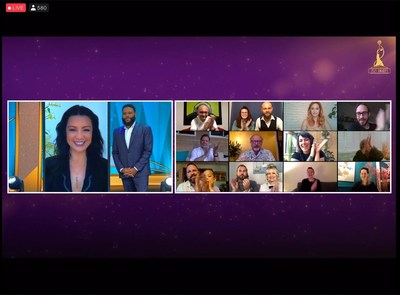 Cloud-based TVU Partyline manages more than 300 remote participants for live webcast honoring Hollywood's outstanding make-up artists and hair stylists
