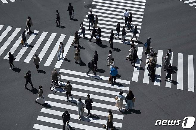 도쿄 긴자 거리 © AFP=뉴스1
