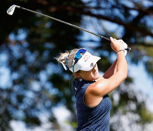 2021년 미국여자프로골프(LPGA) 투어 롯데 챔피언십에 출전한 렉시 톰슨. 사진제공=Getty Images