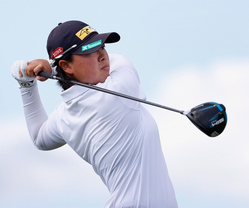 2021년 미국여자프로골프(LPGA) 투어 롯데 챔피언십에 출전한 유카 사소. 사진제공=Getty Images