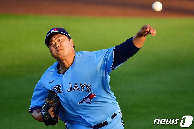 토론토 류현진이 보스턴을 상대한다.© AFP=뉴스1