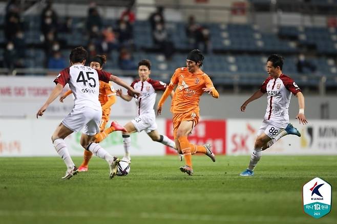 제주 유나이티드가 FC서울을 2-1로 이겼다.(한국프로축구연맹 제공)© 뉴스1