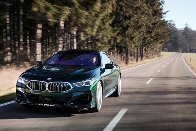 BMW를 전문적으로 다뤄온 알피나가 BMW 8 시리즈 그란 쿠페를 더욱 화려하게 다듬었다.