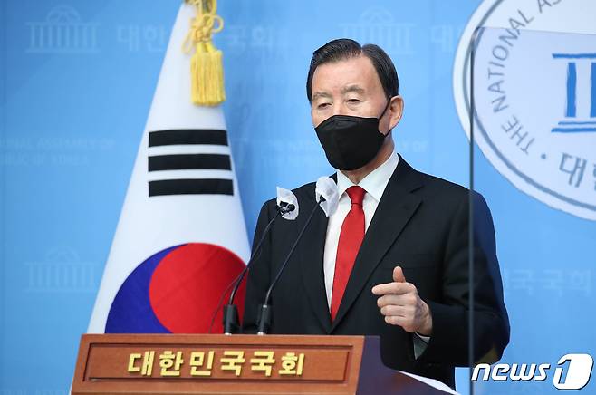 국민의힘 홍문표 국회의원(충남 예산·홍성)© News1 신웅수 기자