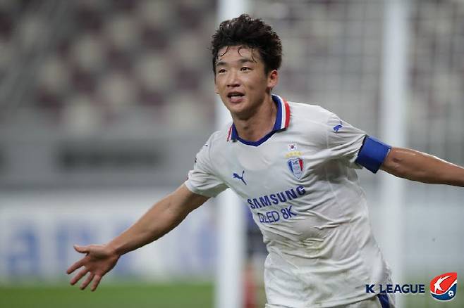 수원삼성 김민우, 사진=프로축구연맹