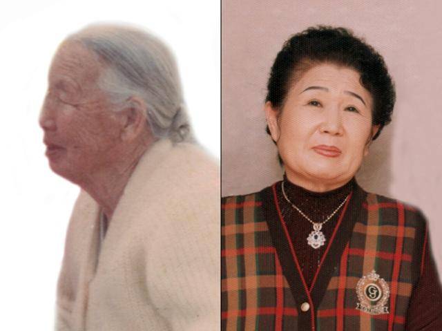 황산옥을 창업한 1대 주인 故 한만례(왼쪽 사진)씨. 2대 주인 한상례씨(오른쪽). 황산옥 제공
