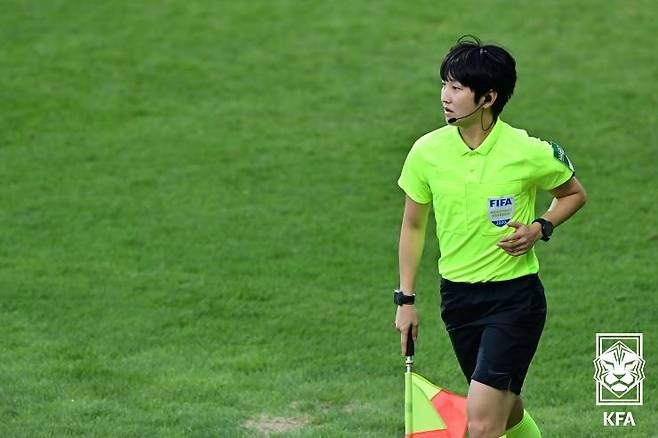 이슬기 심판 [대한축구협회 제공. 재판매 및 DB 금지]