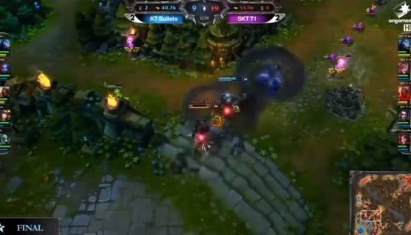 제드 1대1, 사진=OGN 영상 캡처