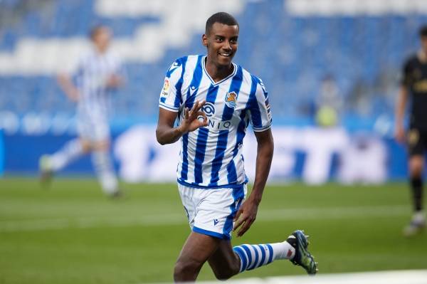 레알 소시에다드 공격수 알렉산데르 이사크