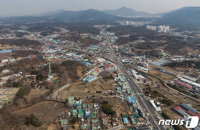 3기 신도시로 지정된 경기도 남양주시 왕숙2 예정부지의 모습./뉴스1 © News1 이재명 기자