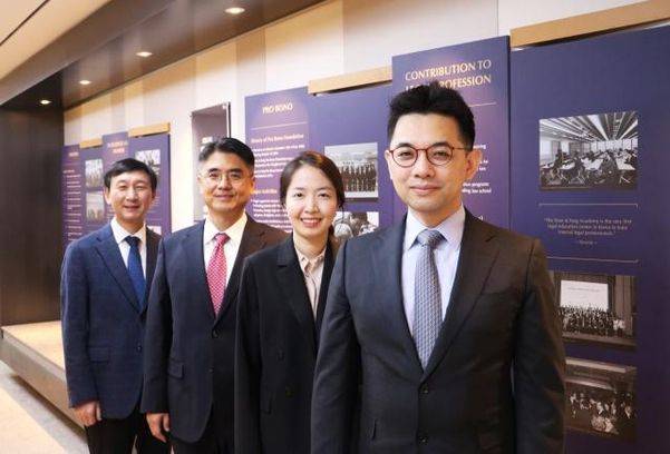 한진칼 법률대리인을 맡은 화우의 유승룡(왼쪽부터)·류정석·강혜림·김성진 변호사.