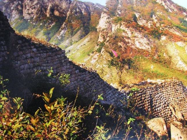 오골성 : 고구려 최대 산성으로 중국 요녕성 봉성시 봉황산성(鳳凰山城)에 비정된다. /사진=바이두