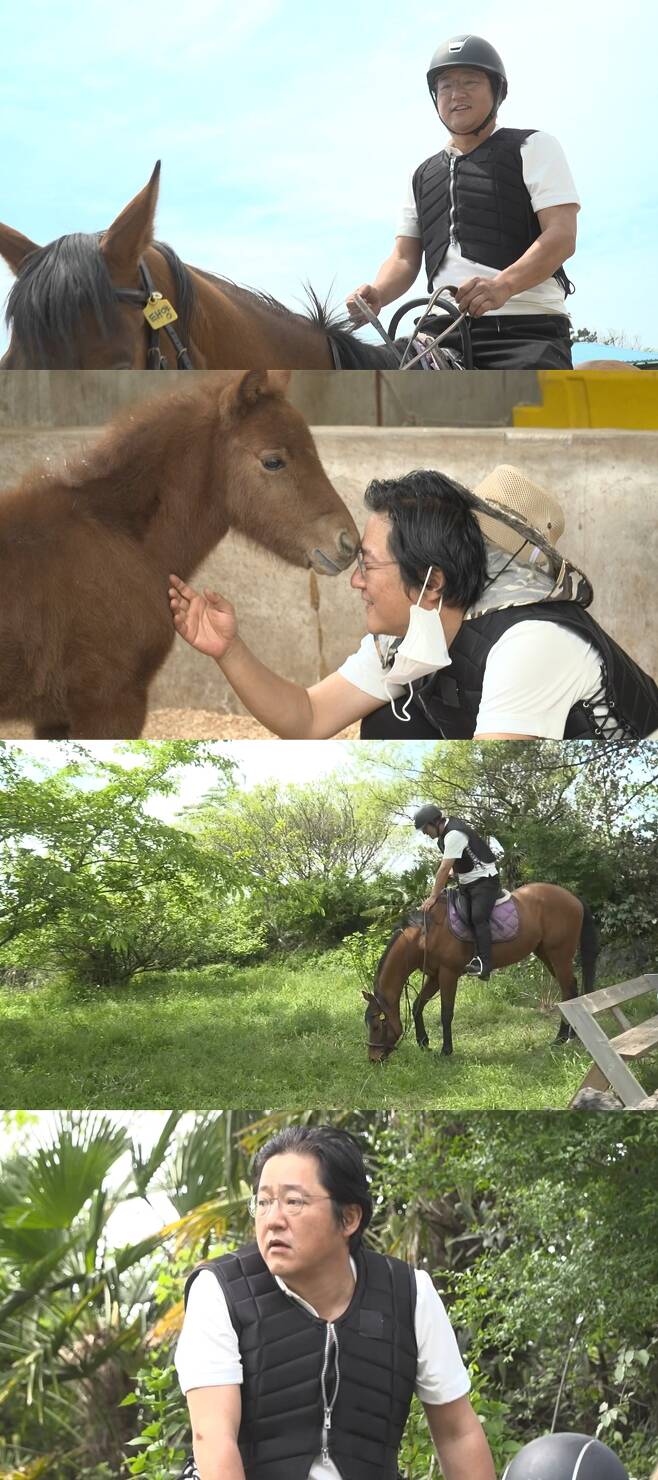Actor Kwak Do-won turned Kwak Sweet as he attempted to communicate with horses amid Top Model on horseback ridingMBC I Live Alone, which is broadcasted today (30th), will reveal the riding skills of Top Model Kwak Do-won in a new hobby, horse riding.Kwak Do-won, who is enjoying a single life in Jeju Island, recently started to play horse riding at the Horse Education Centre.Kwak Do-won, who visited the marquee before riding, is taken away by the dog, who boasts a doll visual.Kwak Do-won, who is immersed in the cuteness of the foal, tried to communicate and showed the aspect of Kwak Sweet and even named it as a lions voice.Kwak Do-won, who entered the horse riding practice field with a horse, is on the horse at once and shows his Brad Pitt-class charisma, capturing his attention.After finishing the riding exercise, Kwak Do-won returned home with his horse riding and fed the horses the grass in the front yard of the house.However, peaceful eco-friendly weeding work also causes curiosity for a while, saying that it caused a pupil earthquake in an unexpected peak (?).I Live Alone will be broadcast at 11:05 pm on the 39th.* Star is reported to have suffered from school violence of entertainers and entertainment workers.To date, we have received reports on stars and other stars who have been suspected of school violence.STAR school violence report 1-1 open chat chat chat chat chat (https://open.kakao.com/o/sjLdnJYc) please contact us.