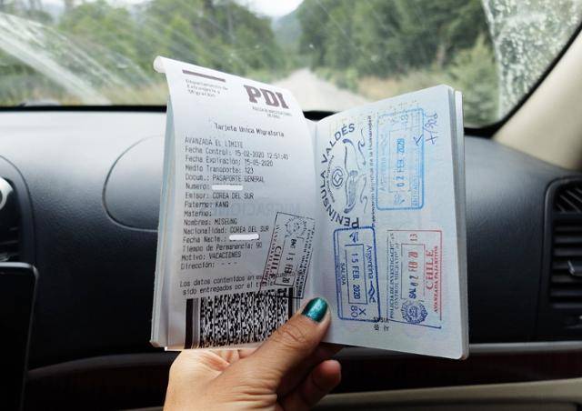 스탬프 부자를 꿈꾼다면 파타고니아 여행을 권한다. 칠레와 아르헨티나의 똑같은 스탬프가 애석하게 반복되지만. ⓒ강미승