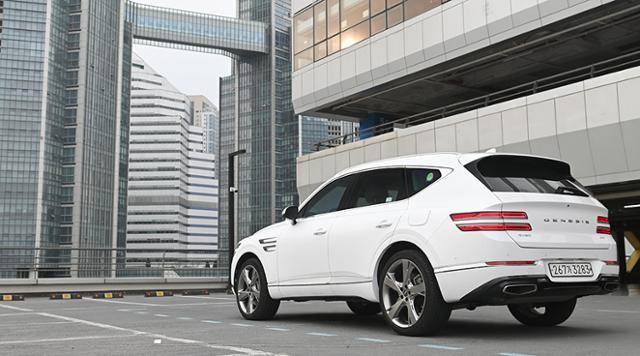 제네시스 GV80 3.5T AWD 자유로 연비