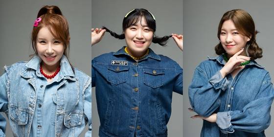 (왼쪽부터)김다나, 김명선, 성민지 /사진제공=라망스튜디오