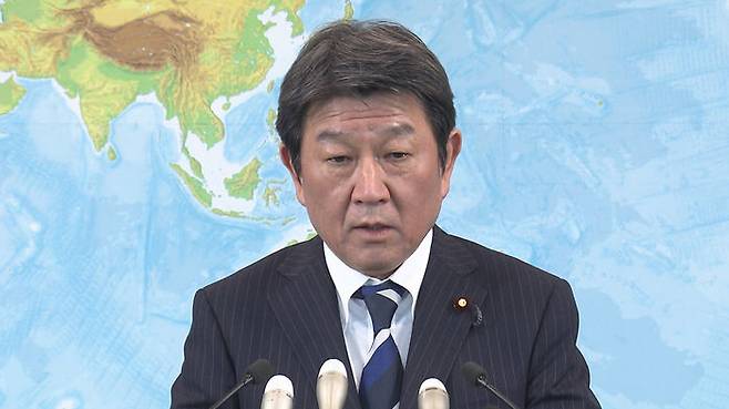 모테기 도시미쓰 일본 외무상