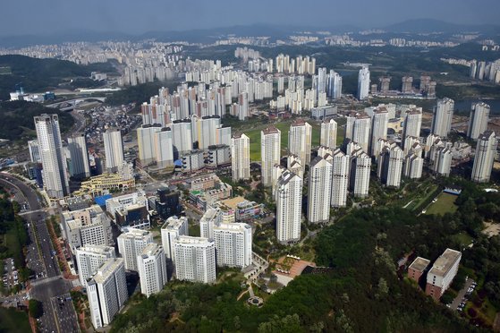 경기도 수원 광교신도시 전경 [사진 수원시]