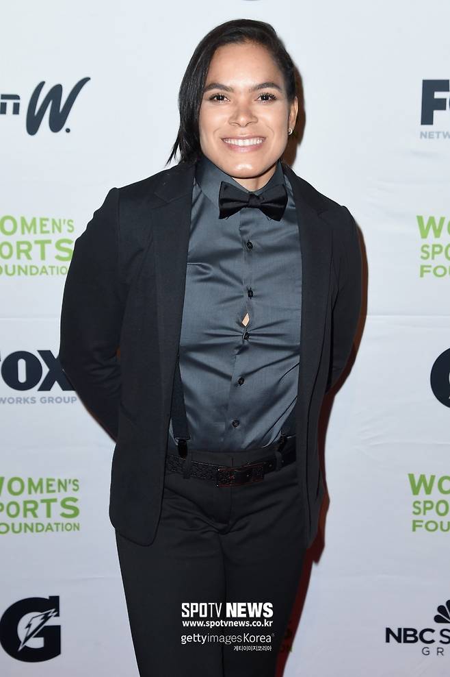 ▲ 아만다 누네스는 현시점 여자 파이터 최강자다. 남자와 붙여야 된다는 말까지 나온다.