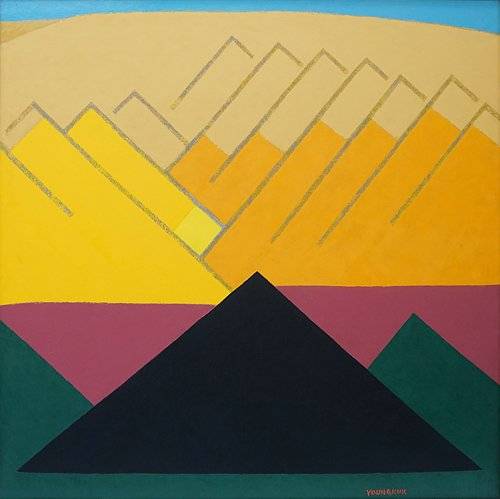 유영국(1916-2002), Work,1978 Oil on canvas 135 x 135 cm. [사진 국제갤러리]