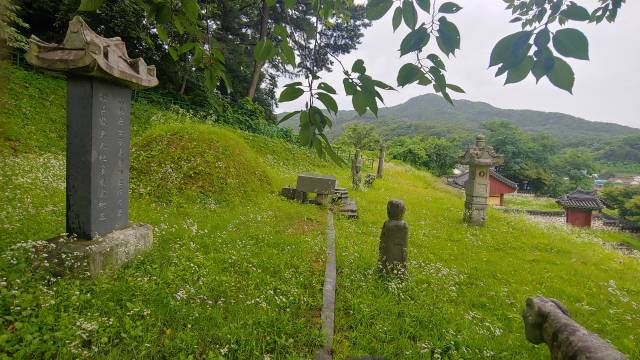 ▲ 충남 아산에 있는 김옥균의 묘소 ⓒ손호철