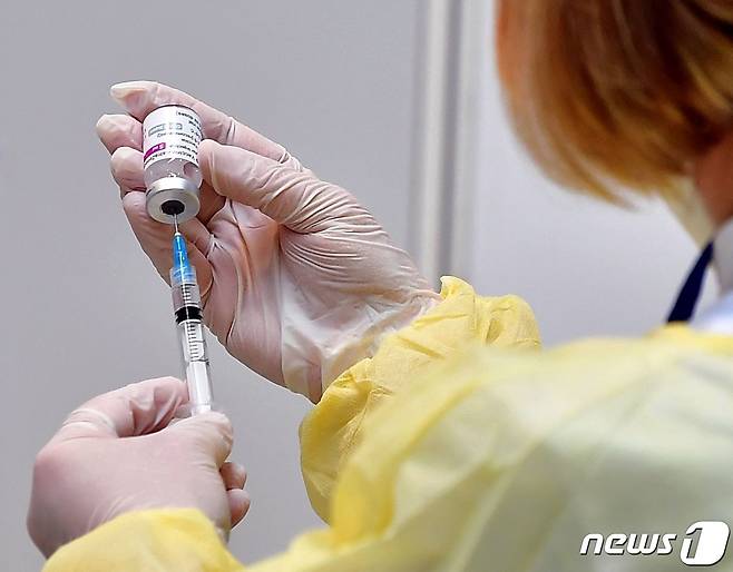 아스트라제네카 코로나19 백신© AFP=뉴스1