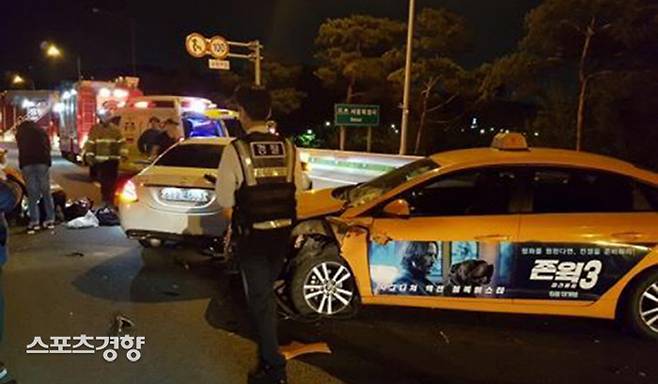 사고 당시 현장 사진. 인천소방본부 제공