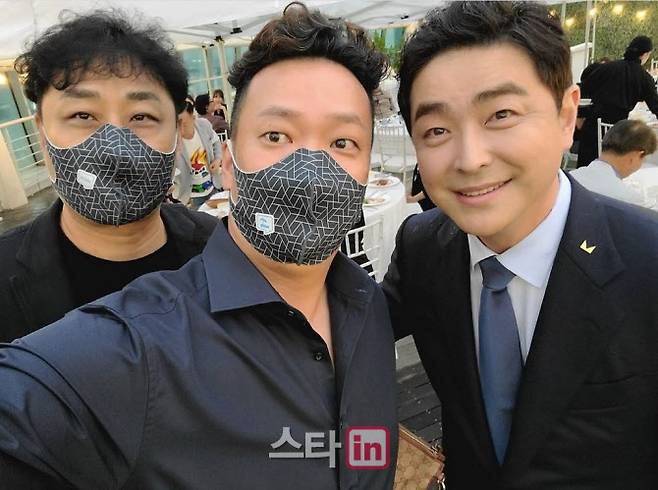 개그맨 김수용(왼쪽부터), 박준형, 서동균(사진=박준형 인스타그램)