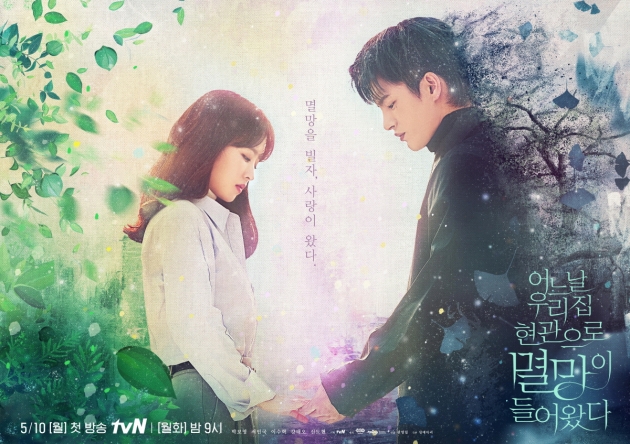 /사진=tvN 월화드라마 '어느 날 우리 집 현관으로 멸망이 들어왔다' 메인 포스터