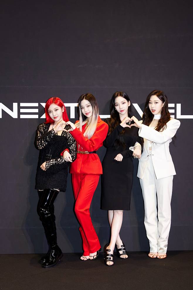 그룹 에스파 닝닝, 윈터, 카리나, 지젤. 사진제공|SM엔터테인먼트