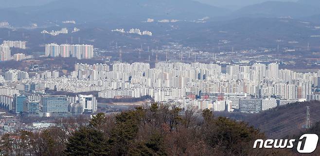 수도권 아파트 모습.(사진은 기사 내용과 무관함) / 뉴스1 © News1