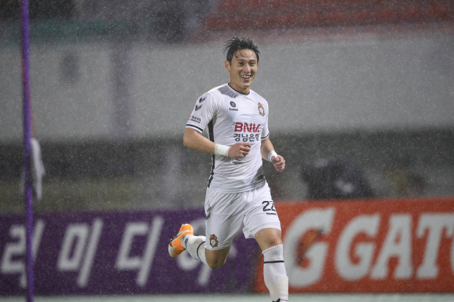 경남 김동진. 제공 | 한국프로축구연맹