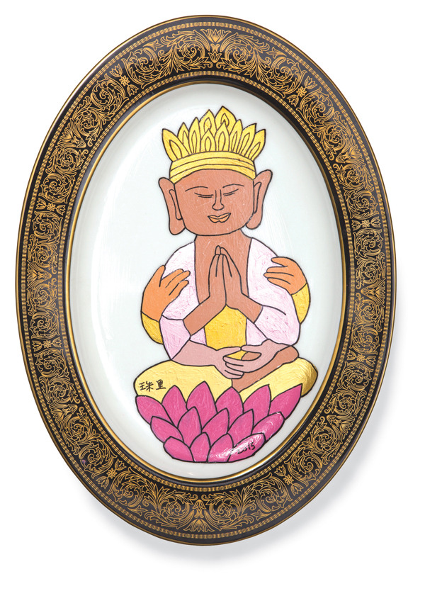 그대 안의 붓다 Buddha in you_Acrylic on Plate_2010-2020 (11).jpg