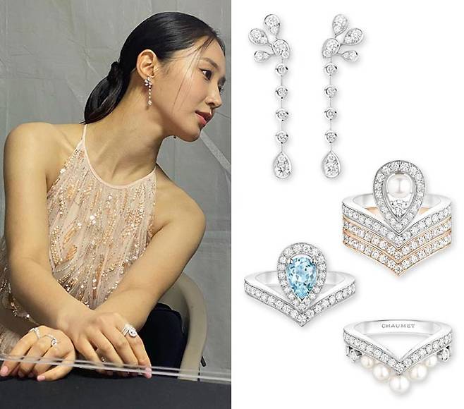 그룹 소녀시대 출신 배우 권유리/사진=권유리 인스타그램, 쇼메(Chaumet)
