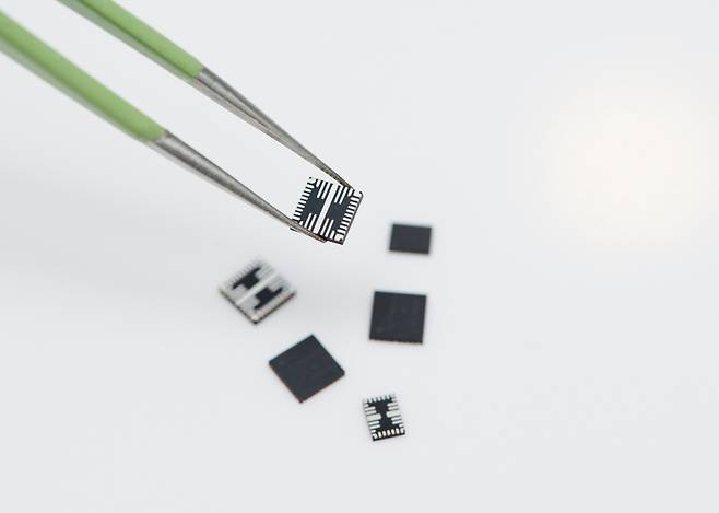 삼성전자 DDR5 D램 모듈용 전력관리반도체. /사진제공=삼성디스플레이
