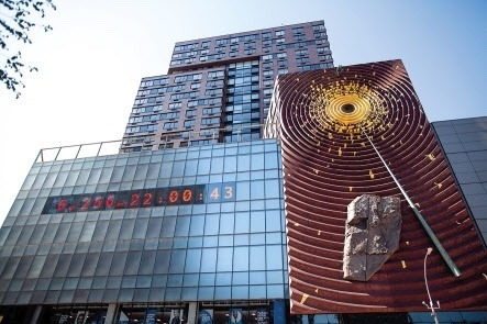 The Climate Clock in New York City was installed in 2020. (The Climate Clock)