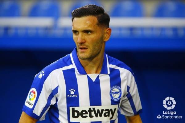 데포르티보 알라베스 공격수 루카스 페레스