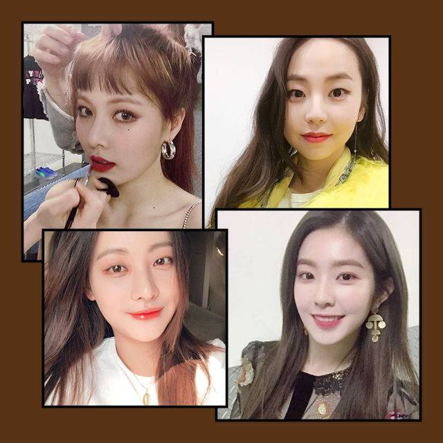 출처: 현아 인스타그램, 소희 인스타그램, 오연서 인스타그램, 레드벨벳 인스타그램