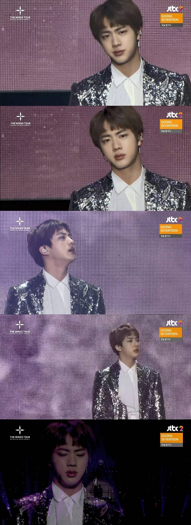 美의 남신이 눈과 귀를 녹이나니..방탄소년단 진 솔로 무대 뜨거운 반응