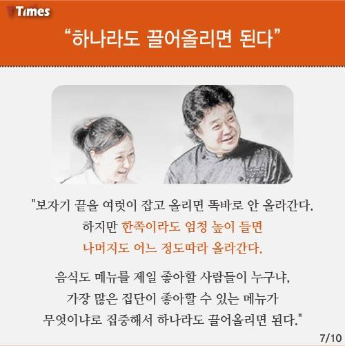 출처: 요리를 몰라도 도움 될 ‘백종원 어록’