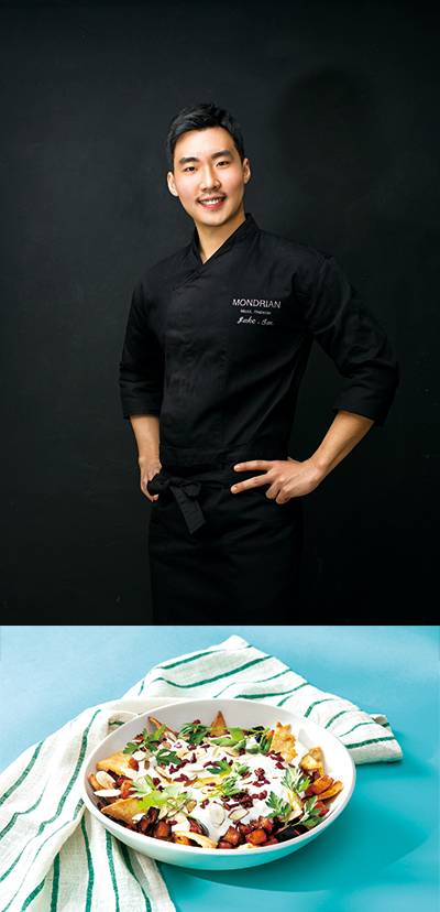 몬드리안 서울 이태원 ‘클레오’의 헤드 셰프 임재윤, 임재윤 셰프가 추천하는 가지 파테(Eggplant Fatteh) 요리