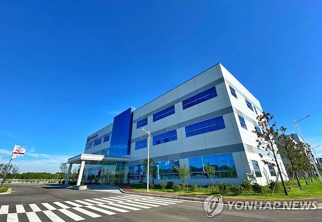 LG화학 중국 우시 양극재 공장 [LG화학 제공. DB 및 재판매 금지]