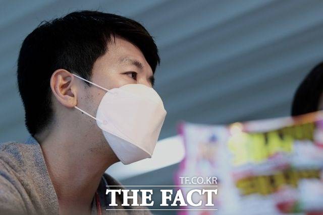 한석재 매니저는 이색 마케팅을 기획하게 된 배경과 관련해 "과거에는 광고를 할 때 일방적으로 제품에 대해 보여줬지만, MZ세대는 놀 거리를 던져주면 재밌게 가지고 놀면서 확산시키는 특성이 있기 때문에 소통을 중요하게 생각했다"고 설명했다. /이선화 기자