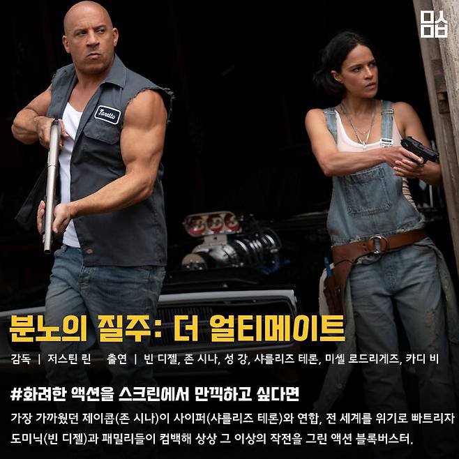 출처: 영화 ‘분노의 질주: 더 얼티메이트’ 스틸. 사진 유니버설 픽쳐스