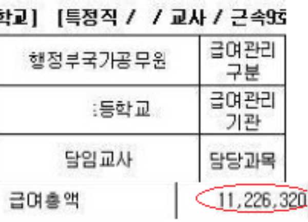 월급 1122만원' 40년 근속한 초등교사의 월급명세서 | Jobsn